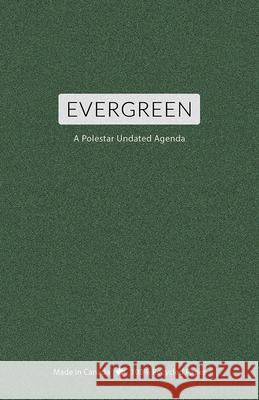 Evergreen: A Polestar Undated Agenda Jesse Ross 9781551861432 Polestar Calendars - książka