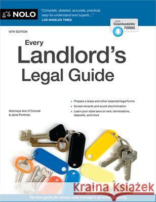 Every Landlord's Legal Guide  9781413333589 NOLO - książka