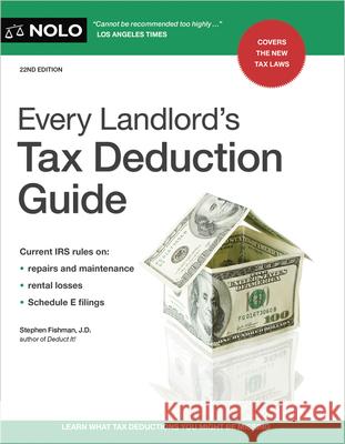 Every Landlord's Tax Deduction Guide  9781413333114 NOLO - książka