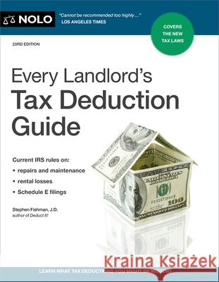 Every Landlord's Tax Deduction Guide Stephen Fishman 9781413333947 NOLO - książka