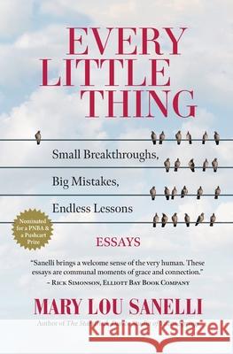 Every Little Thing: Small Breakthroughs, Big Mistakes, Endless Lessons Mary Lou Sanelli 9781633981355 Chatwin Books - książka
