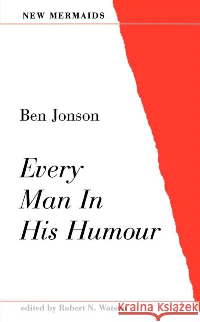 Every Man in His Humour Ben Johnson 9780713643978 Methuen - książka