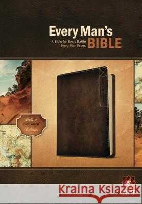 Every Man's Bible-NLT Deluxe Explorer  9781414381077 Tyndale House Publishers - książka