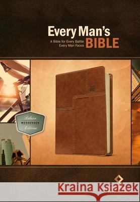 Every Man's Bible-NLT Deluxe Messenger  9781414381084 Tyndale House Publishers - książka