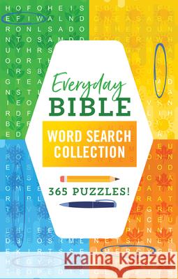 Everyday Bible Word Search Collection: 365 Puzzles! Compiled by Barbour Staff 9781636092799 Barbour Publishing - książka