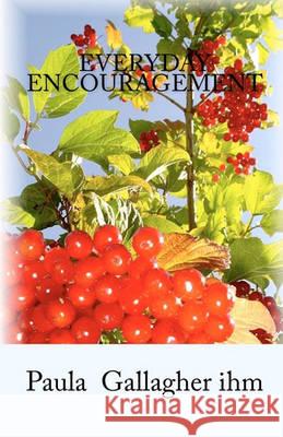 Everyday Encouragement Paula Gallaghe 9781451533712 Createspace - książka
