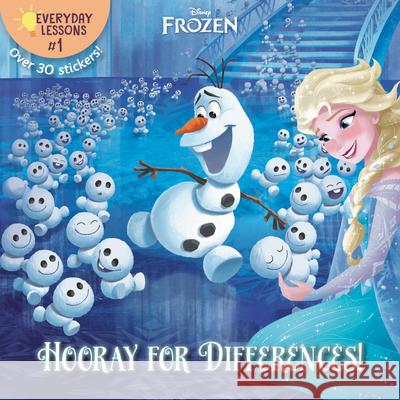 Everyday Lessons #1: Hooray for Differences! (Disney Frozen) Random House Disney                      Disney Storybook Art Team 9780736442787 Random House Disney - książka