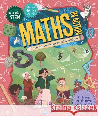 Everyday STEM Maths – Maths In Action Lou Abercrombie 9780753449509 Pan Macmillan - książka