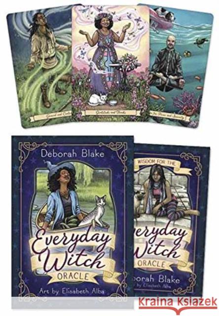 Everyday Witch Oracle Deborah Blake Elisabeth Alba 9780738760322 Llewellyn Publications - książka