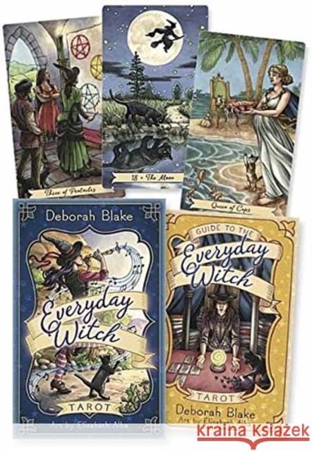 Everyday Witch Tarot Deborah Blake Elisabeth Alba 9780738746340 Llewellyn Publications - książka