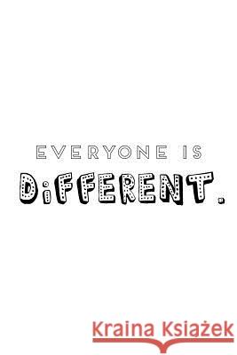 Everyone is Different Wirihana, Tilly 9781364142117 Blurb - książka