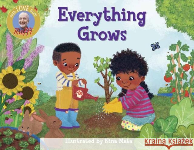 Everything Grows Raffi                                    Nina Mata 9780593172650 Alfred A. Knopf Books for Young Readers - książka
