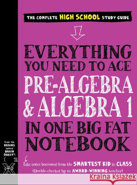 Everything You Need to Ace Pre-Algebra and Algebra I in One Big Fat Notebook Workman Publishing 9781523504381 Workman Publishing - książka