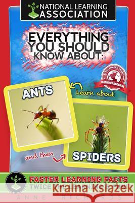 Everything You Should Know About: Ants and Spiders Richards, Anne 9781977830814 Createspace Independent Publishing Platform - książka