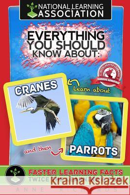 Everything You Should Know About Cranes and Parrots Richards, Anne 9781983957154 Createspace Independent Publishing Platform - książka