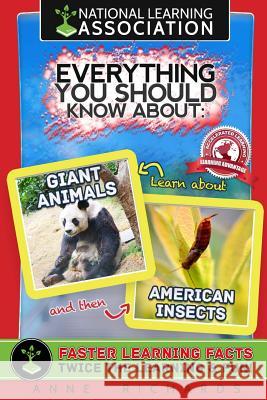 Everything You Should Know About Giant Animals and Green Animals Richards, Anne 9781984253941 Createspace Independent Publishing Platform - książka