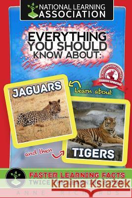 Everything You Should Know About Jaguars and Tigers Richards, Anne 9781983957789 Createspace Independent Publishing Platform - książka