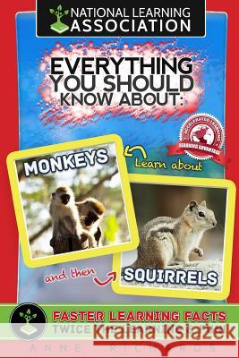 Everything You Should Know About: Monkeys and Squirrels Richards, Anne 9781981965717 Createspace Independent Publishing Platform - książka