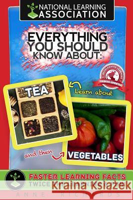 Everything You Should Know About Tea and Vegetables Richards, Anne 9781984178442 Createspace Independent Publishing Platform - książka