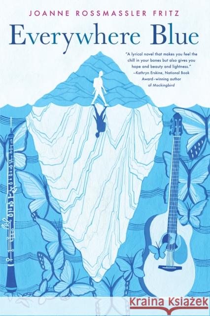 Everywhere Blue Joanne Rossmassler Fritz 9780823451883 Holiday House - książka