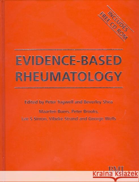 Evidence-Based Rheumatology [With CDROM] Tugwell, Peter 9780727914460 Bmj Publishing Group - książka