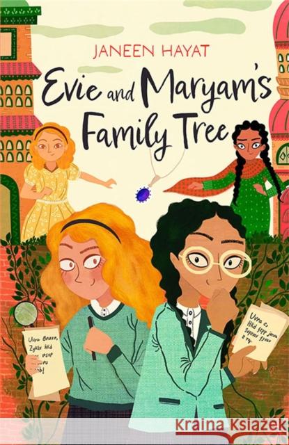 Evie and Maryam's Family Tree Janeen Hayat 9781916558410 Guppy Publishing Ltd - książka