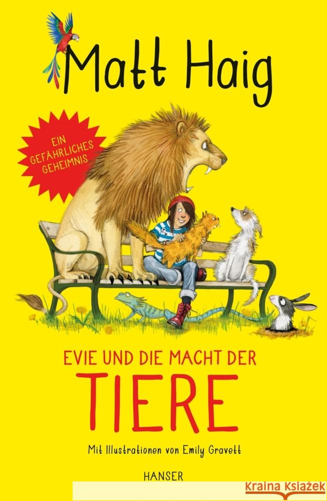 Evie und die Macht der Tiere Haig, Matt 9783446271234 Hanser - książka