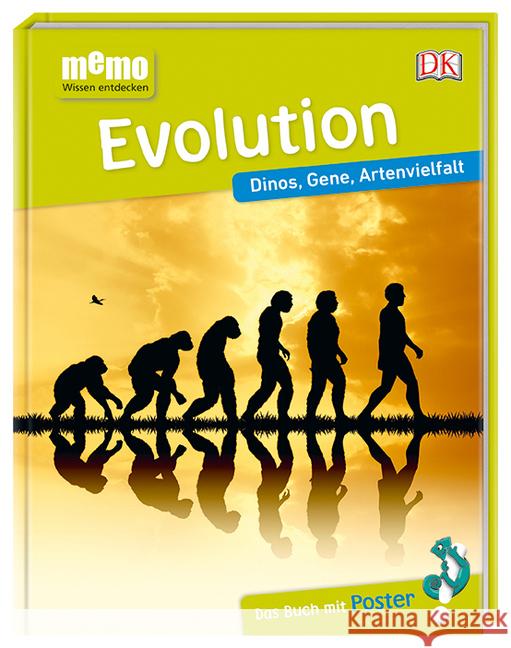 Evolution : Dinos, Gene, Artenvielfalt. Das Buch mit Poster!  9783831035465 Dorling Kindersley - książka