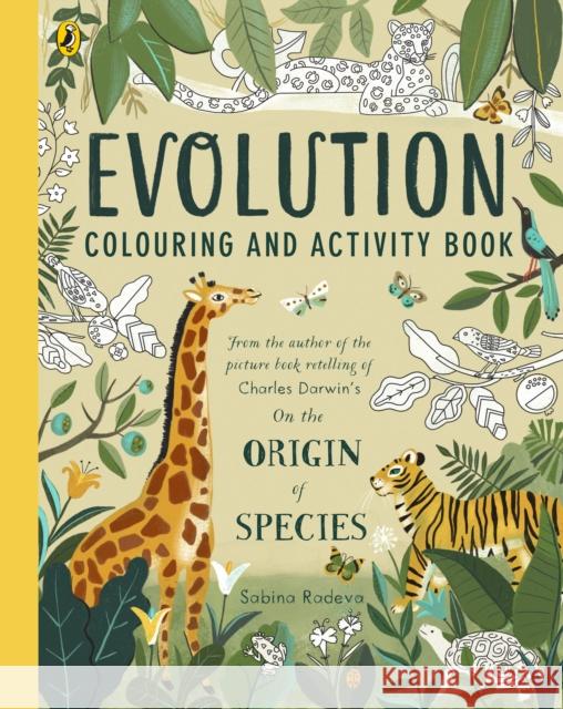 Evolution Colouring and Activity Book Sabina Radeva 9780241446195 Penguin Random House Children's UK - książka