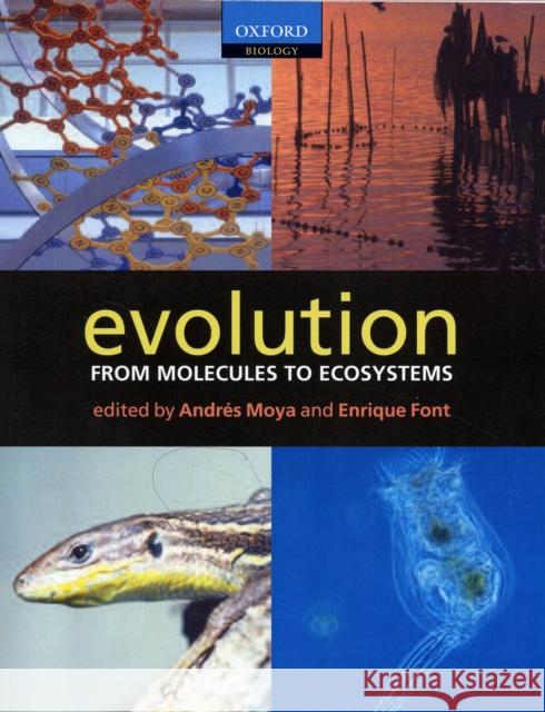 Evolution: From Molecules to Ecosystems Moya, Andrés 9780198515432 Oxford University Press - książka