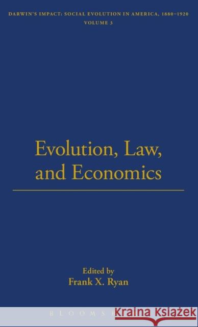 Evolution, Law, and Economics Sweet, William 9781843715986 Thoemmes Continuum - książka