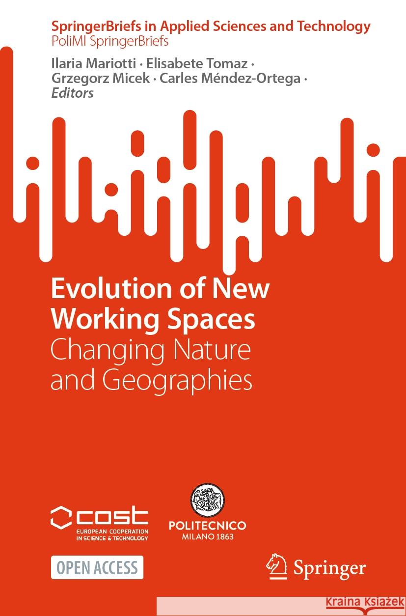 Evolution of New Working Spaces: Changing Nature and Geographies Ilaria Mariotti Elisabete Tomaz Grzegorz Micek 9783031508677 Springer - książka