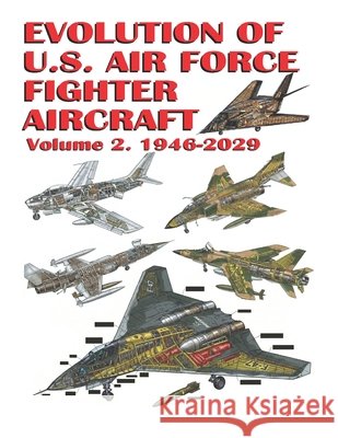 Evolution of U.S. Air Force Fighter Aircraft: Volume 2. 1946-2029 Ayala, Luis 9798244272154 Independently Published - książka