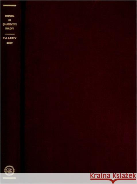 Evolution the Molecular Landscape: Cold Spring Harbor Symposia on Quantitative Biology, Volume LXXIV Stillman, Bruce 9780879698706 Cold Spring Harbor Laboratory Press - książka