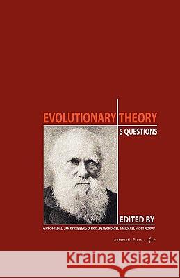 Evolutionary Theory: 5 Questions Oftedal, Gry 9788792130266 Automatic Press Publishing - książka