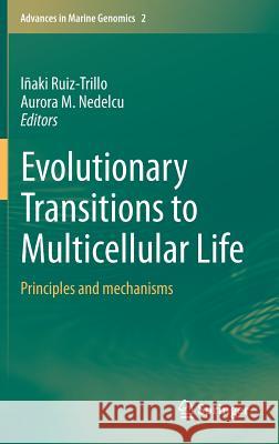 Evolutionary Transitions to Multicellular Life: Principles and Mechanisms Ruiz-Trillo, Iñaki 9789401796415 Springer - książka