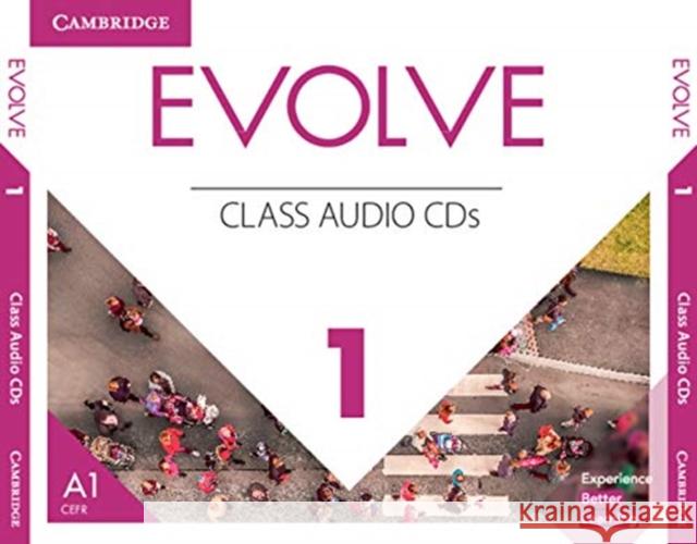 Evolve Level 1 Class Audio CDs  9781108412018 Cambridge University Press - książka