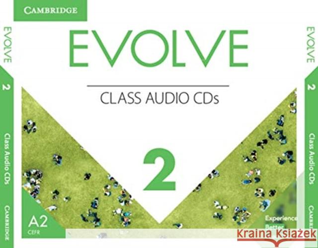 Evolve Level 2 Class Audio CDs  9781108412025 Cambridge University Press - książka