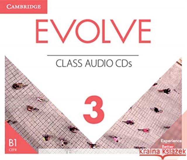 Evolve Level 3 Class Audio CDs  9781108412032 Cambridge University Press - książka