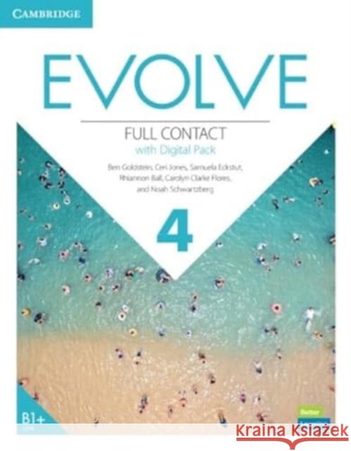Evolve Level 4 Full Contact with Digital Pack Noah Schwartzberg 9781009230650 Cambridge University Press - książka