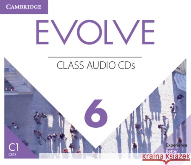 Evolve Level 6 Class Audio CDs  9781108412063 Cambridge University Press - książka