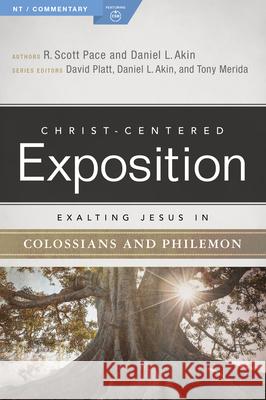 Exalting Jesus in Colossians & Philemon Danny Akin David Platt Tony Merida 9780805498103 Holman Reference - książka