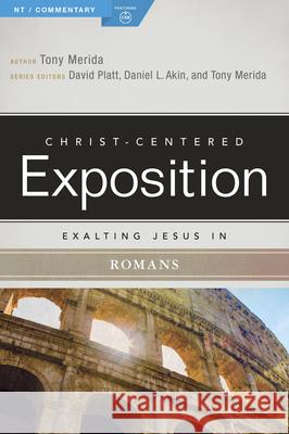 Exalting Jesus in Romans Tony Merida 9781535961073 Holman Bibles - książka