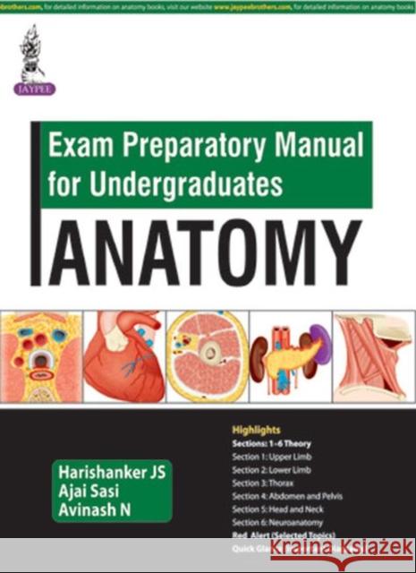 Exam Preparatory Manual for Undergraduates Js Harishanker 9789385999178 Jp Medical Ltd - książka
