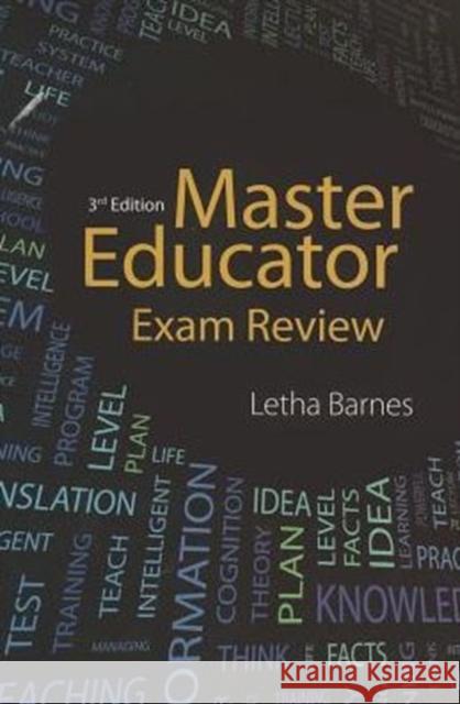 Exam Review for Master Educator, 3rd Edition Barnes 9781133776598 Cengage Learning, Inc - książka