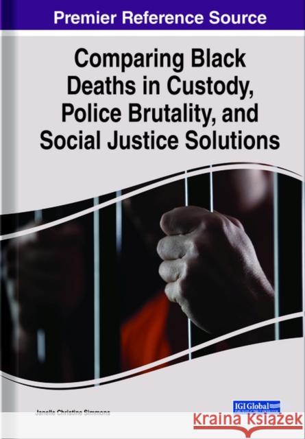 EXAMINING BLACK DEATHS IN CUSTODY AND SO SIMMONS 9781799893042 EUROSPAN - książka