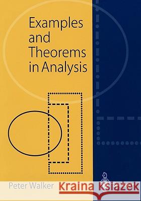 Examples and Theorums in Analysis Walker, Peter 9781852334932 Springer - książka