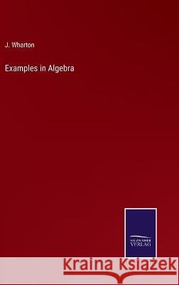 Examples in Algebra J Wharton 9783375102975 Salzwasser-Verlag - książka