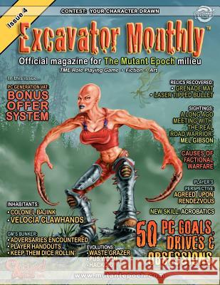 Excavator Monthly Issue 4 William McAusland Graeme Hallett Danny Seedhouse 9780978258573 Outland Arts - książka