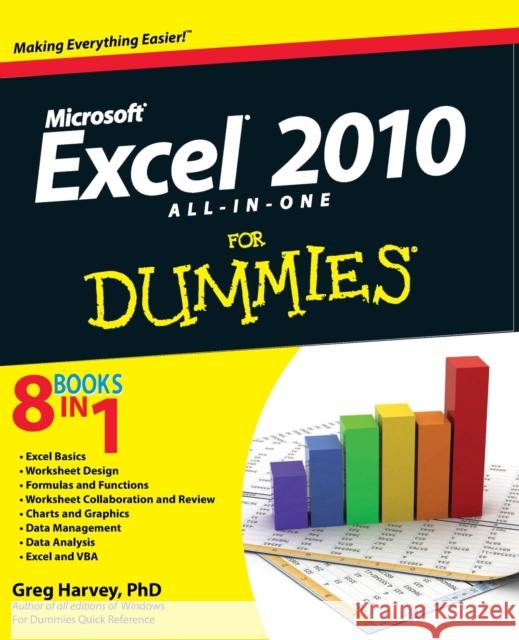 Excel 2010 All-in-One For Dummies Greg Harvey 9780470489598 John Wiley & Sons Inc - książka